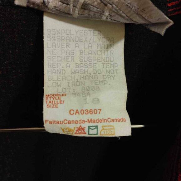 Michael Phillips Shirt Women's Plus 18 Button Front Multicolor Patchwork Stretch - Picture 8 of 11